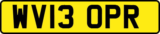 WV13OPR