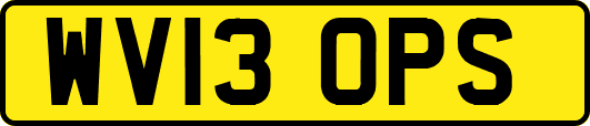 WV13OPS