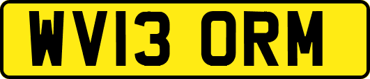 WV13ORM