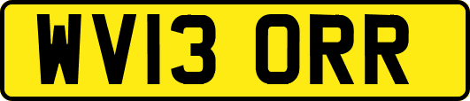 WV13ORR