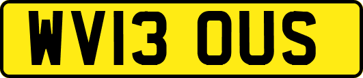 WV13OUS
