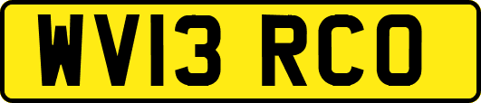 WV13RCO