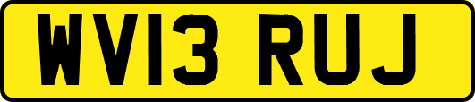 WV13RUJ