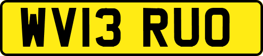WV13RUO