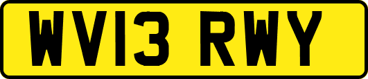 WV13RWY