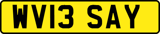 WV13SAY