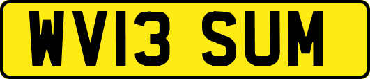 WV13SUM