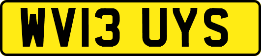 WV13UYS