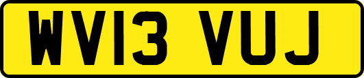 WV13VUJ