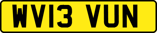 WV13VUN
