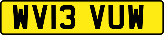 WV13VUW