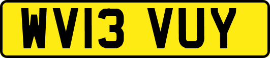 WV13VUY