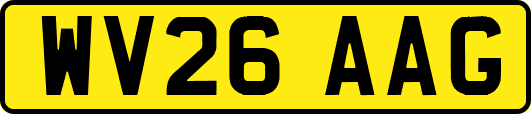 WV26AAG