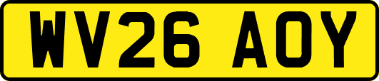 WV26AOY