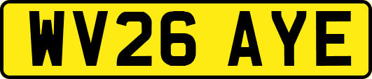 WV26AYE
