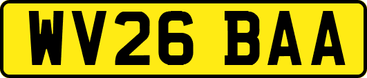 WV26BAA
