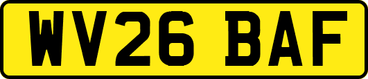WV26BAF