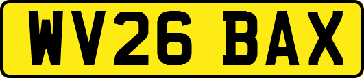 WV26BAX