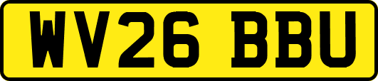 WV26BBU