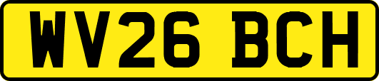 WV26BCH