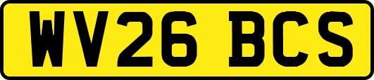 WV26BCS