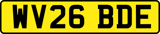 WV26BDE