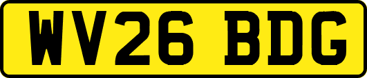WV26BDG