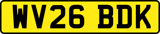 WV26BDK