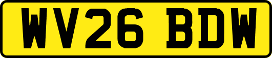 WV26BDW