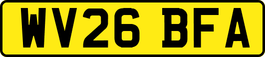 WV26BFA