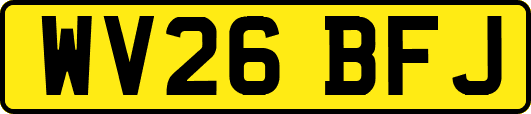WV26BFJ