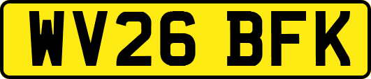 WV26BFK