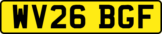 WV26BGF