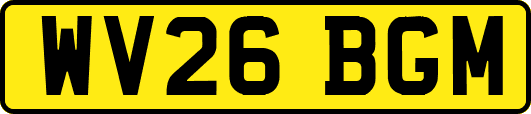 WV26BGM