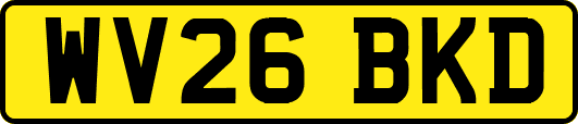 WV26BKD