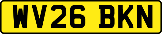 WV26BKN