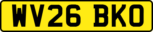 WV26BKO