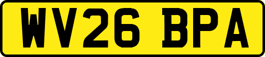 WV26BPA