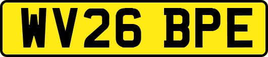 WV26BPE