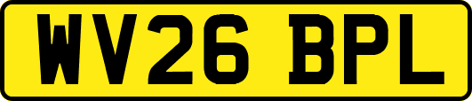 WV26BPL