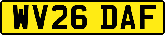 WV26DAF