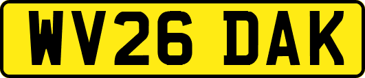 WV26DAK