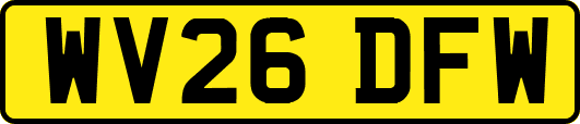 WV26DFW