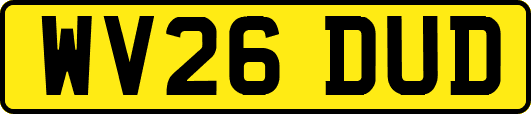WV26DUD