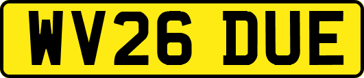 WV26DUE