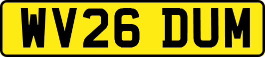 WV26DUM