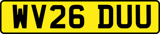 WV26DUU