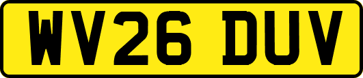 WV26DUV