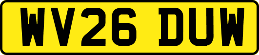 WV26DUW