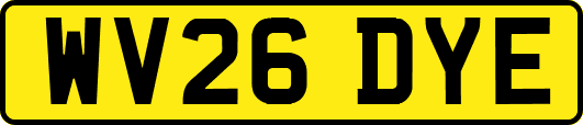 WV26DYE